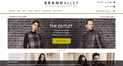 Desktop Screenshot of brandalley.co.uk